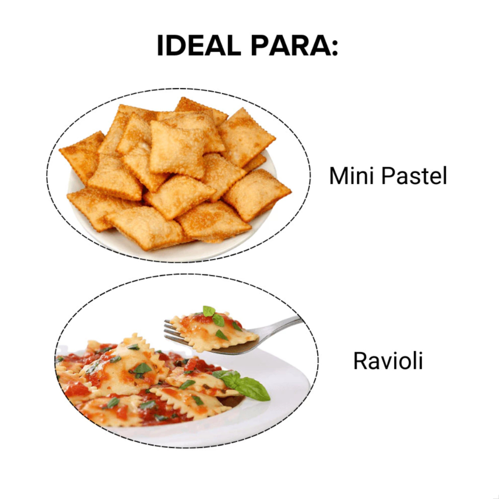 Forma Para Fazer Mini Pastel E Ravioli Recheado 24 Cavidades | Shopee ...