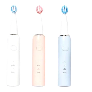 Escova de dentes elétrica para adulto masculino e feminino com carregamento USB