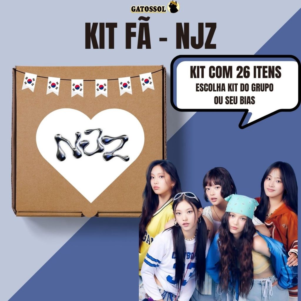 KIT FÃ - K-POP - IDOL - BTS, STRAY KIDS, TWICE, BLACKPINK