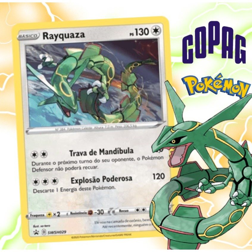 rayquaza pokemon card mcdonalds Card Pokemon Rayquaza (SWSH029/71) Normal McDonald's 2025 Edição Espada e  Escudo