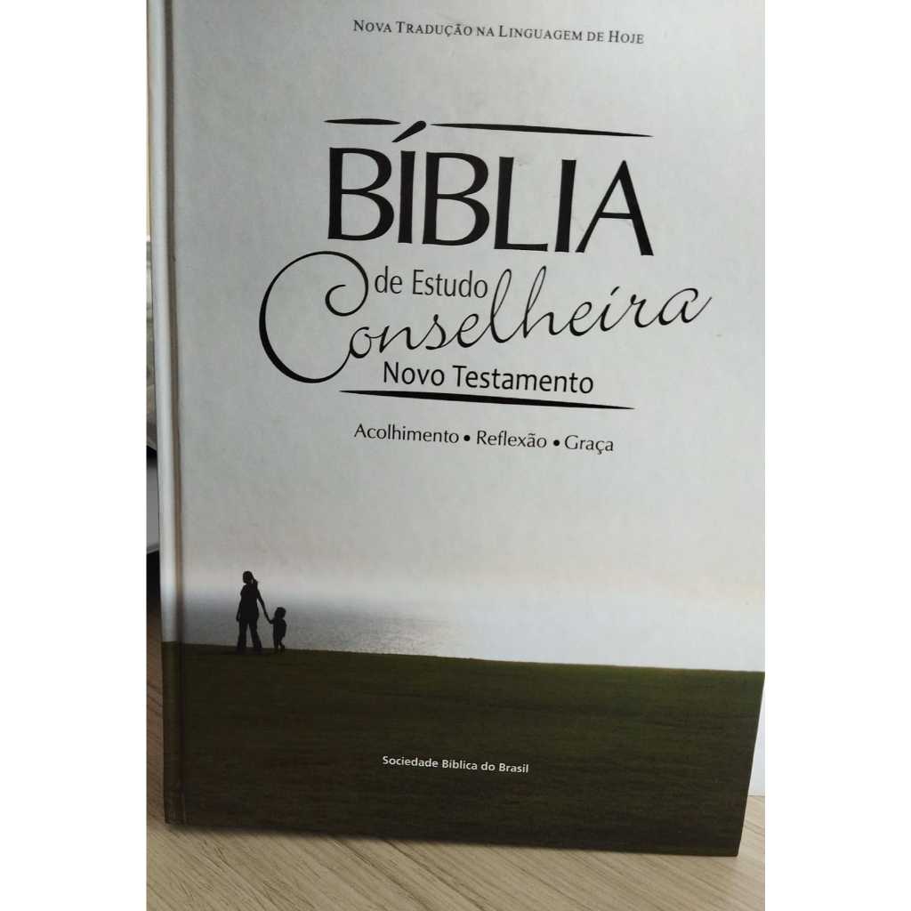 Bíblia de Estudo Conselheira - Novo Testamento - Grande - Capa Dura ...