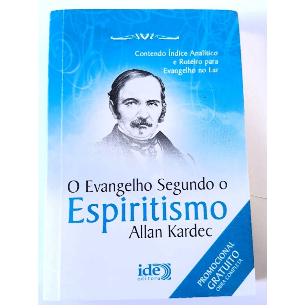O Evangelho Segundo o Espiritismo Allan Kardec Com Roteiro para ...