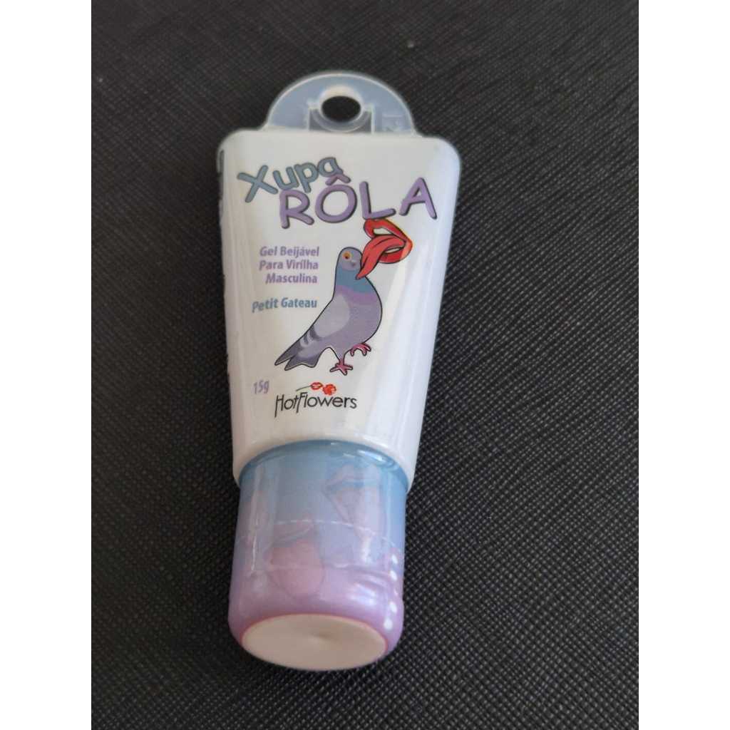 Xupa Rola Gel Beijável Masculino 15G Hot Flowers | Shopee Brasil