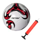 Kit Bola de Futebol Campo Petrin + Bomba de Ar e Bico Durabilidade e Precisão para Jogos, Treinos e Lazer