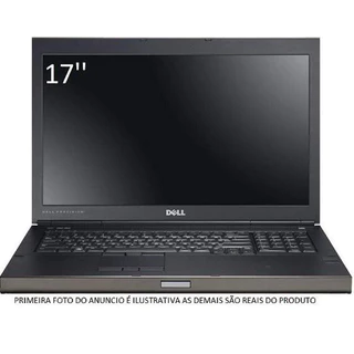 notebook precision m6800 i7 / 8gb / ssd 240 / placa dedicada nvidia 4gb em Oferta na Shopee