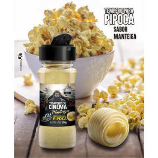 TEMPERO PARA PIPOCA POTE 100G