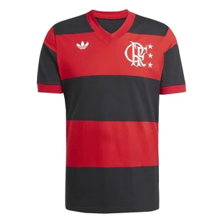 Camisa Flamengo Comemorativa 81 Adidas 2025 em Oferta na Shopee