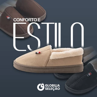 Pantufa Chinelo Masculina Feminina Adulto Engrossar Confortável Antiderrapante TX7157 em Oferta na Shopee