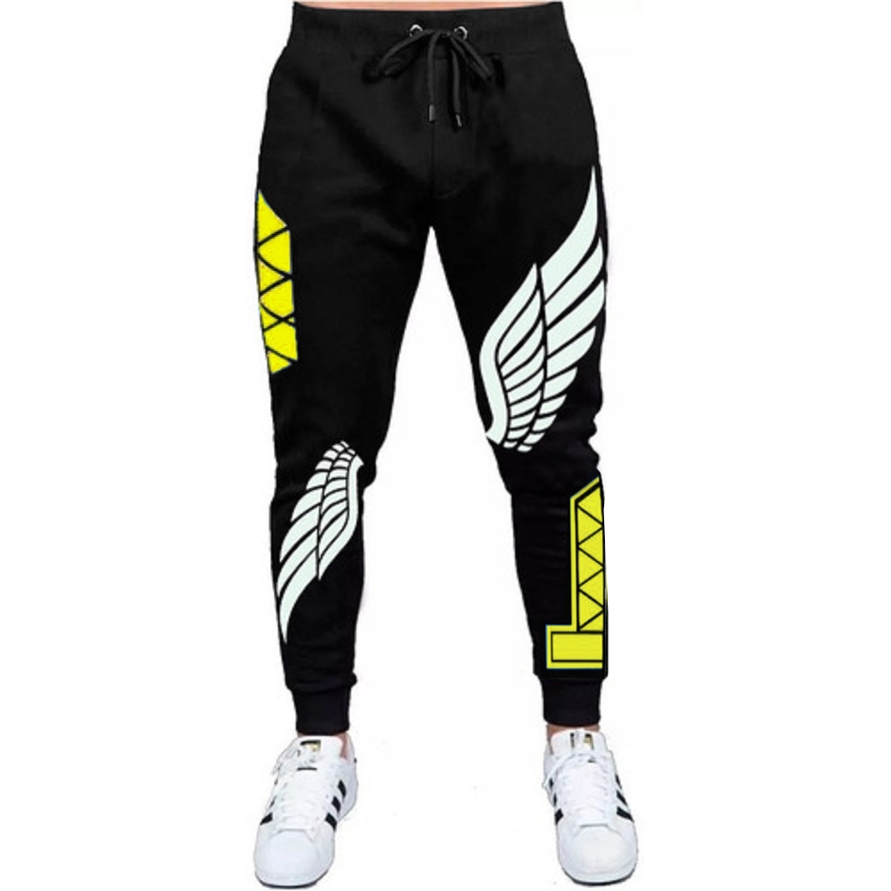 Calça Free Fire Angelical Faixa Vermelha Slim Infantil Adulto