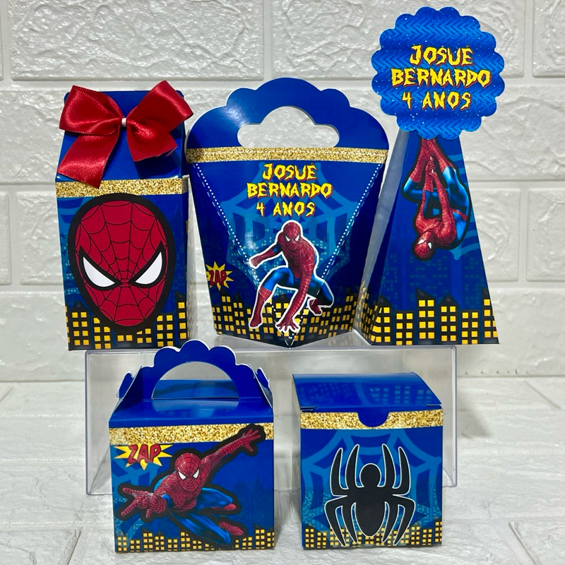 Homem Aranha - Personalizados - kit festa - lembrancinha - aniversario ...