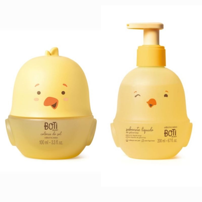 Kit Boti Baby Sol O Boticário – Colônia e Sabonete Líquido | Shopee Brasil