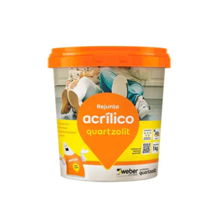 Rejunte Acrílico 1kg Quartzolit Cores