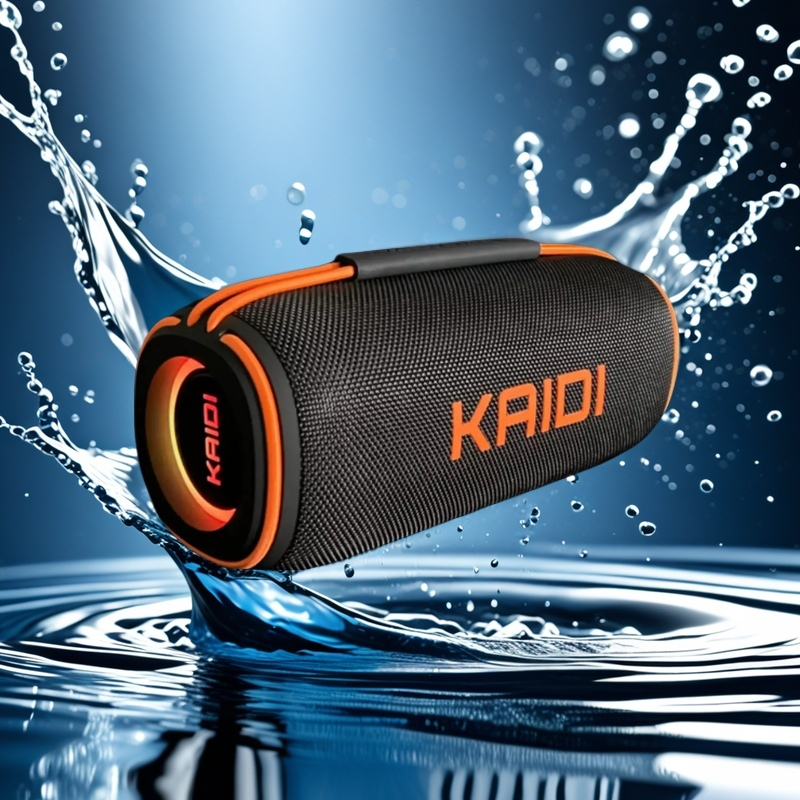 Caixa De Som Kaidi Bluetooth 60w Reproduz Até 6hrs Kaidi Kd-833