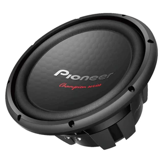 Sub woofer Pioneer 12 Pol Ts W312D4 Bobina Dupla 4 Ohm 1600w 500rms Cara Preta