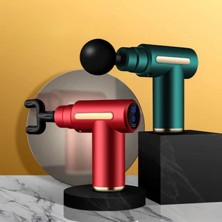 Pistola De Massagem Elétrica Massageador de Tecidos Profundos em Oferta na Shopee