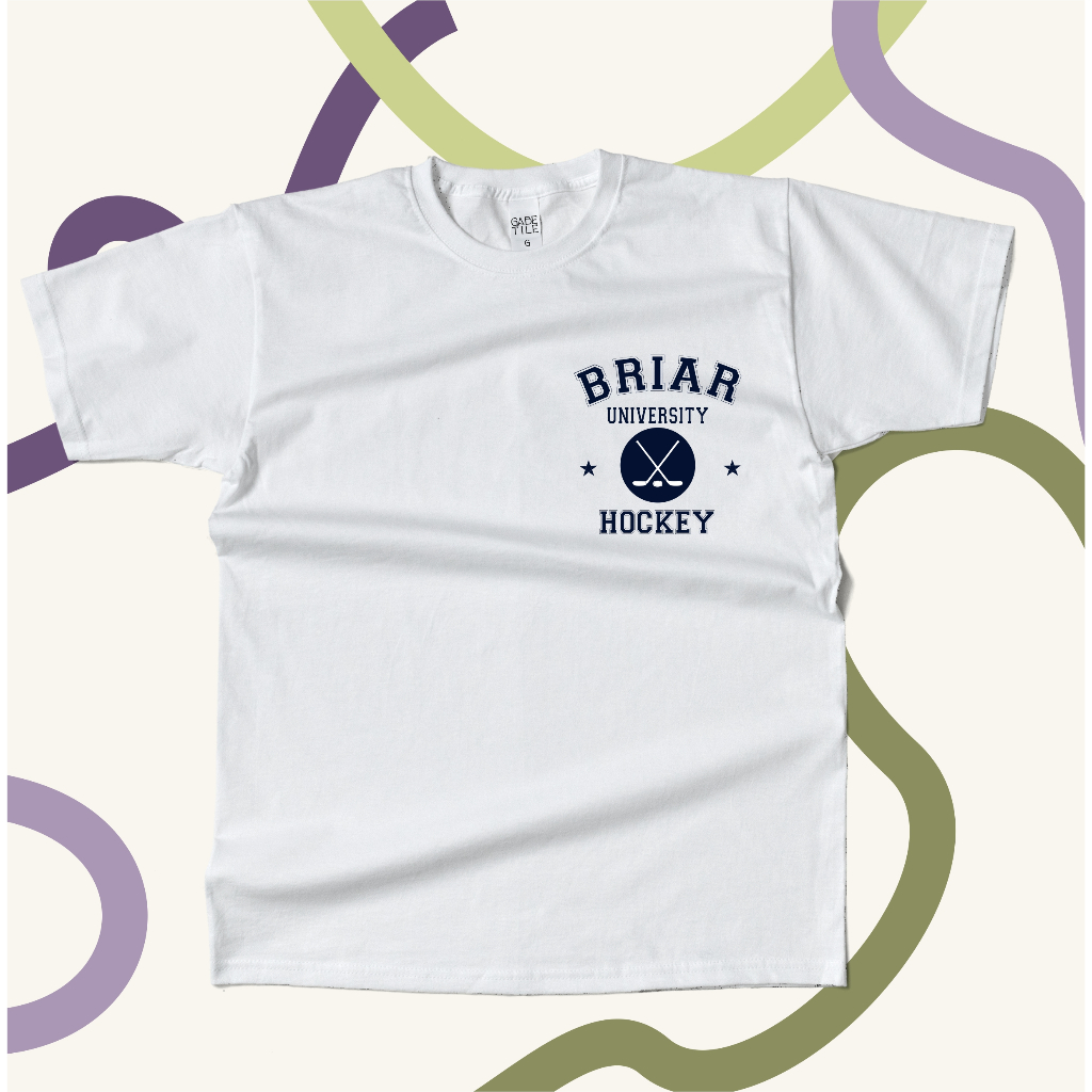 Camiseta Briar University Off Campus Elle Kennedy Amores Improvaveis