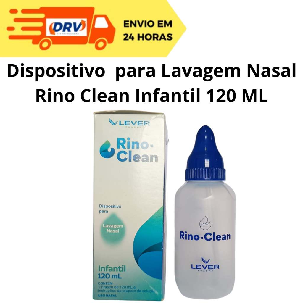 Dispositivo para Lavagem Nasal Rino Clean 120 ML - Garrafinha para ...