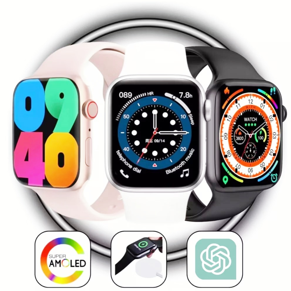 Smartwatch W29PRO a Prova'Dágua IP68 NFC Chat GPT GPS 2GB