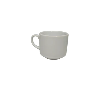 Kit 6 Xícara Oxford Sublimação 180ml Porcelana Empalhável Sem Pires