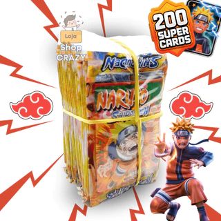 MEGA KIT 200 CARDS Misturados - 50 pacotes - Naruto, Free MEGA KIT 200 CARDS Misturados - 50 pacotes - Naruto, Free