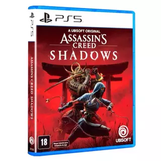 Assassins Creed Shadows Ps5 Mídia Física PlayStation 5 Lacrado