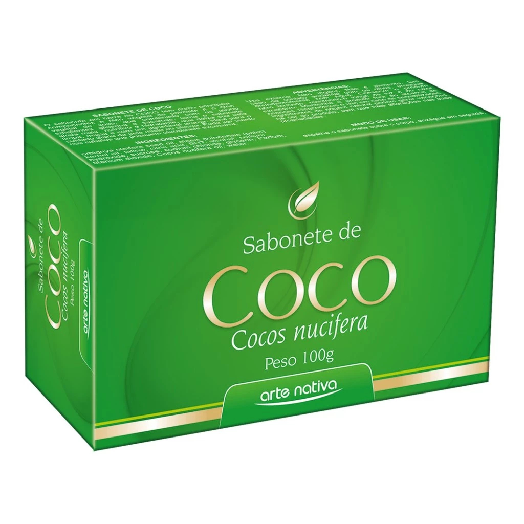 Sabonete De Coco Para Pele Ressecada 100g | Shopee Brasil