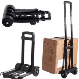 Carrinho Dobrável de Mão Carga Até 25KG/50KG com Cordinha em Oferta na Shopee