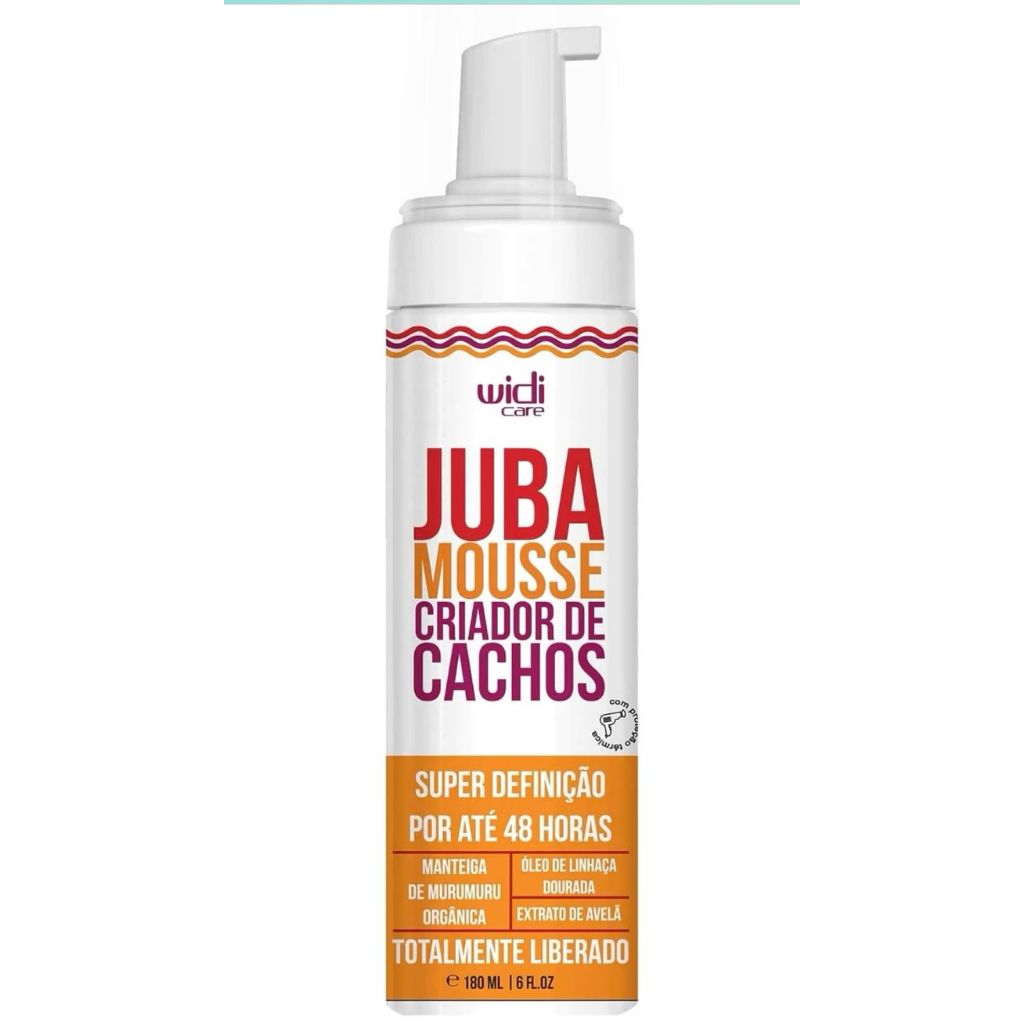 WIDI Juba Mousse Criador De Cachos Finalizador 200mL | Shopee Brasil