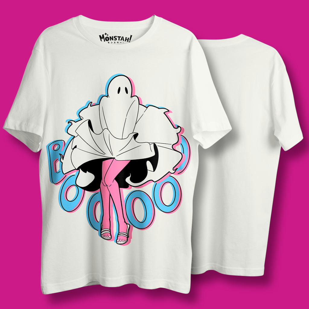 Camiseta Oversized - Marilyn Booooo | Shopee Brasil