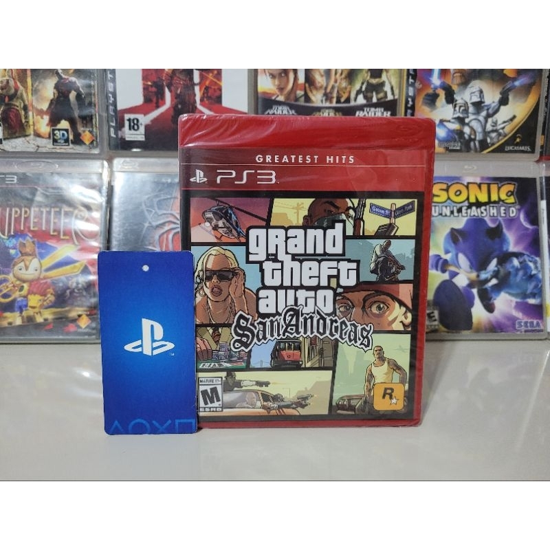 GTA San Andreas Sur PS3 – Grand Theft Auto Complet (PlayStation 3, PAL)