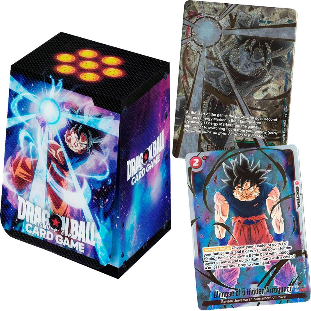 Dragon Ball Super Fusion World Deck Box Case 01 Card Game Son Goku Bandai