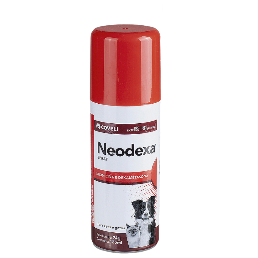 NEODEXA SPRAY Para Cachorro e Gato Para Feridas 74 GRS/125 ML | Shopee ...