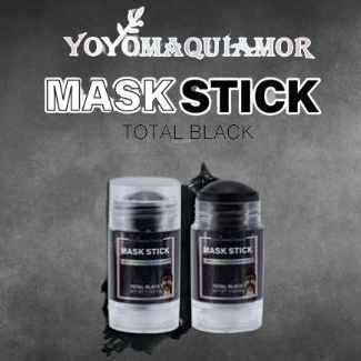 YoyoMaquiamor Mask Stick Total Black Limpeza Facial & Hidratante 40G ...