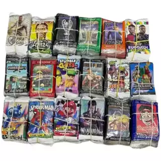 Kit 200 Cards Figurinhas Com 50 Pacotinhos Personagens Sortidos Para Bater Bafo Trocar Cartas em Oferta na Shopee