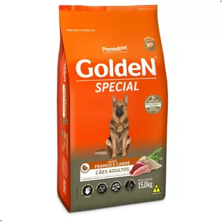 Ração Golden Special Cachorros Adultos 15kg Sabor Frango e Carne Premium Especial Cães dog em Oferta na Shopee