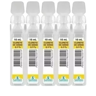 Soro Fisiológico 0,9% | Kit 200 Flaconetes 10ml – Limpeza Facial, Inalação e Cuidados com a Pele