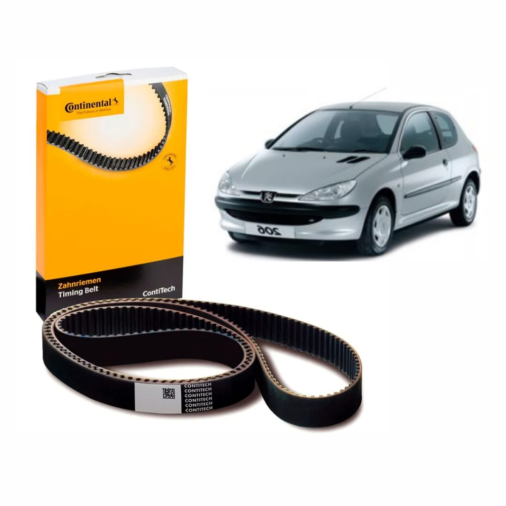 Correia Dentada Peugeot 206 1.0 16v 2001 em diante | Continental ...