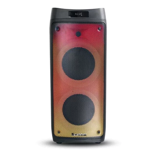 Caixa De Som Bomber Beatbox 1400 Bluetooth Full Leds Cor Preto 110V/220V
