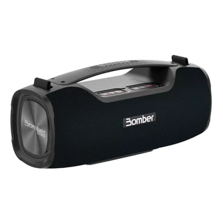Caixa De Som Bomber Bomberbass Portatil Bluetooth 50w Rms Cor Preto