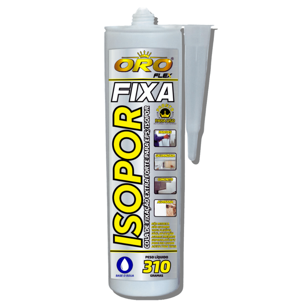 Produto para colar isopor em telhas quentes e frias, paredes, pvc e ...