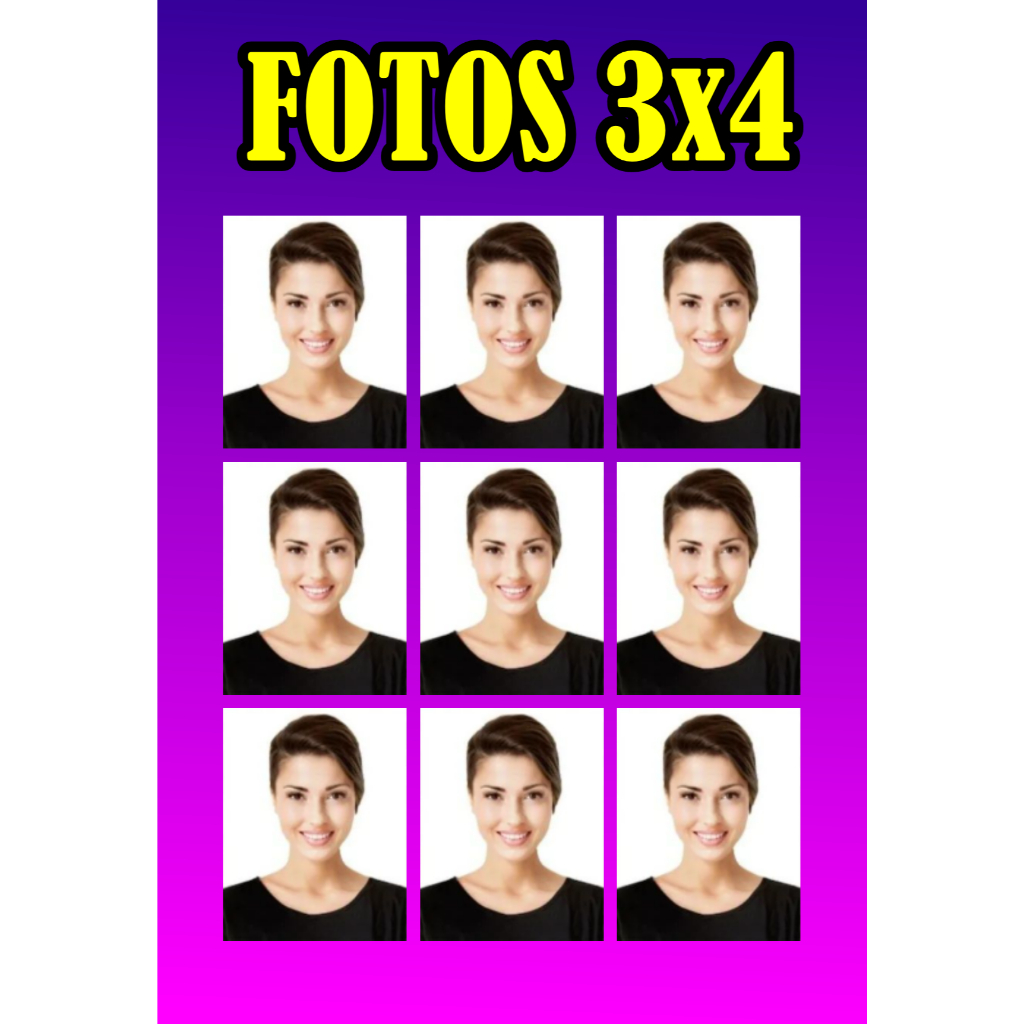 Fotos 3x4 | Shopee Brasil