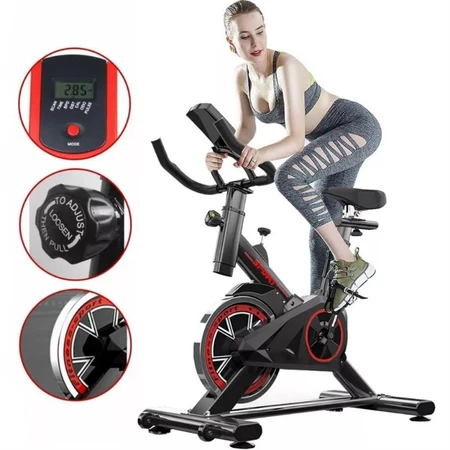 Bicicleta bike ergometrica spinning academia fitness profissional 120kg