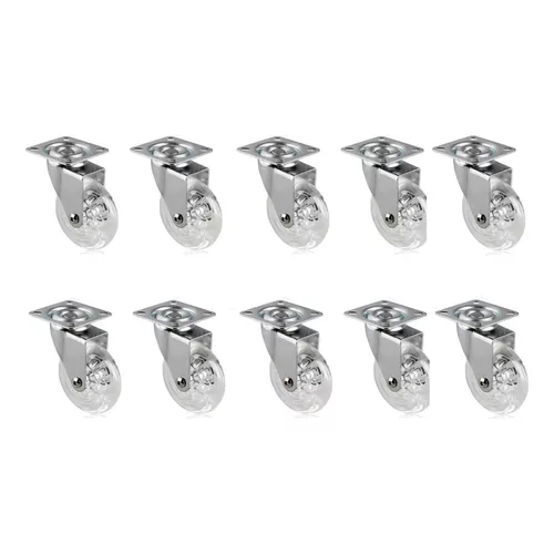 Kit 10 Rodinhas de Silicone – Acessório Ideal para Moveis e Itens ...