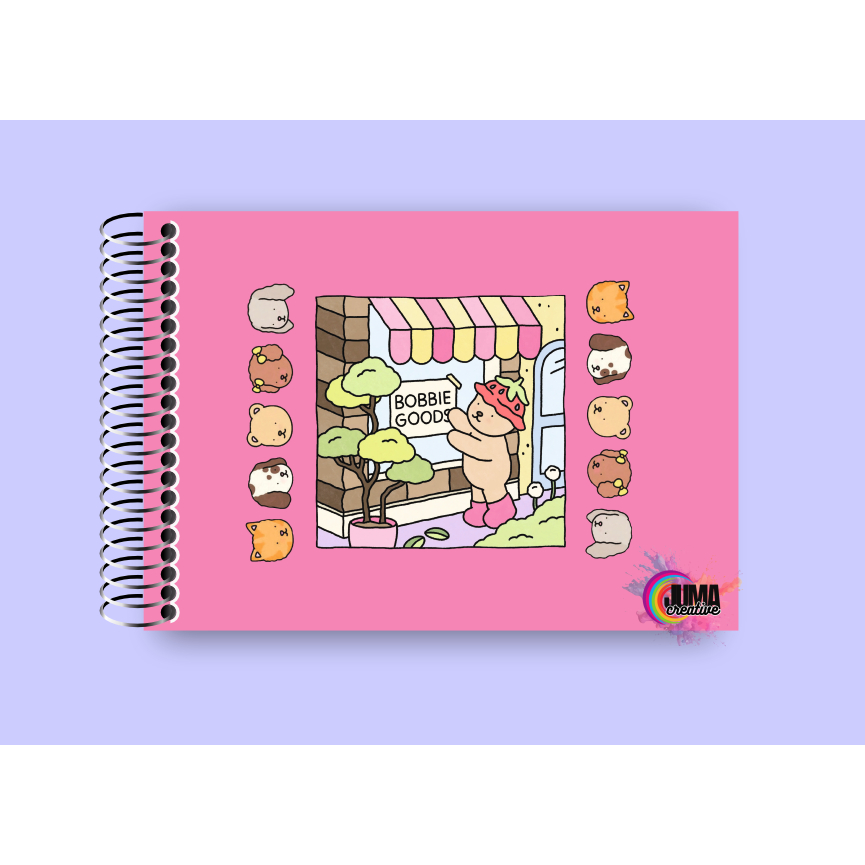 Livro de Colorir Capa dura BOBBIE GOODS - Promoção