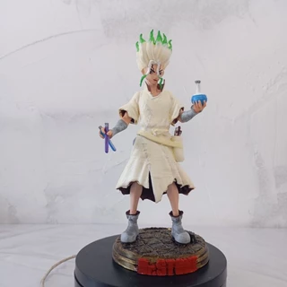 Dr Stone 21cm Senku Ishigami action figure boneco Hobbies e Coleções Figuras de Ação
