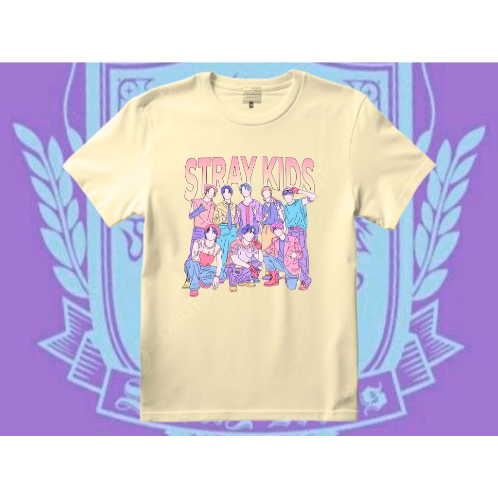 Stray Kids Karma Tracklist T-shirt Délavé MINERAL, Chemise