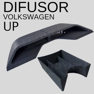Difusor Direcionador Ar Condicionado Central e Console para VW Up TSI/MSI (todos os UP!)