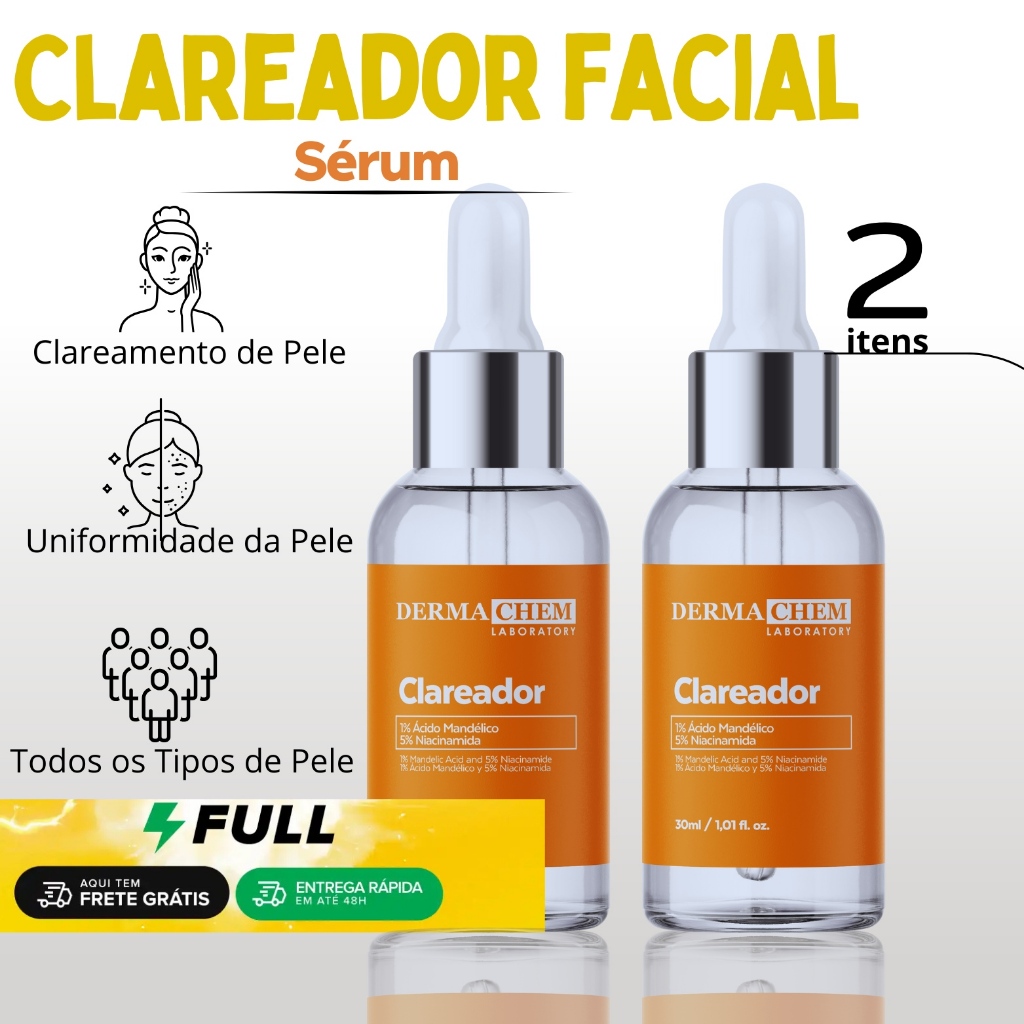 Kit 2 Serum Clareador de Manchas | Shopee Brasil