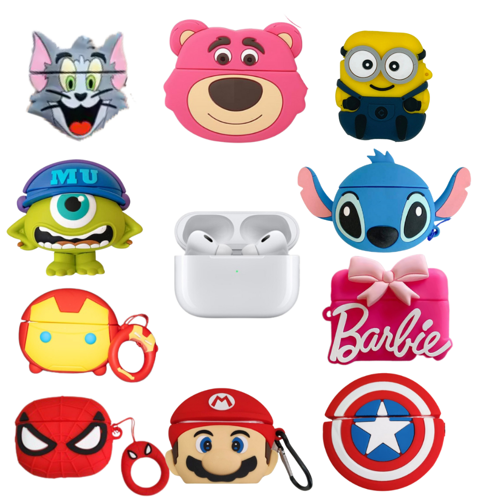 Airpods Pro3 5 6 TWS Fone De Ouvido Airs Pro Estéreo Bluetooth Sem Fio Ultra