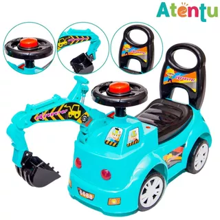 Escavadeira Gigante Infantil Trator de Brinquedo Retroescavadeira em Oferta na Shopee